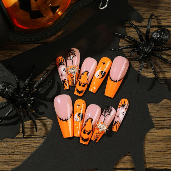 24-Piece Halloween Press-On Nails